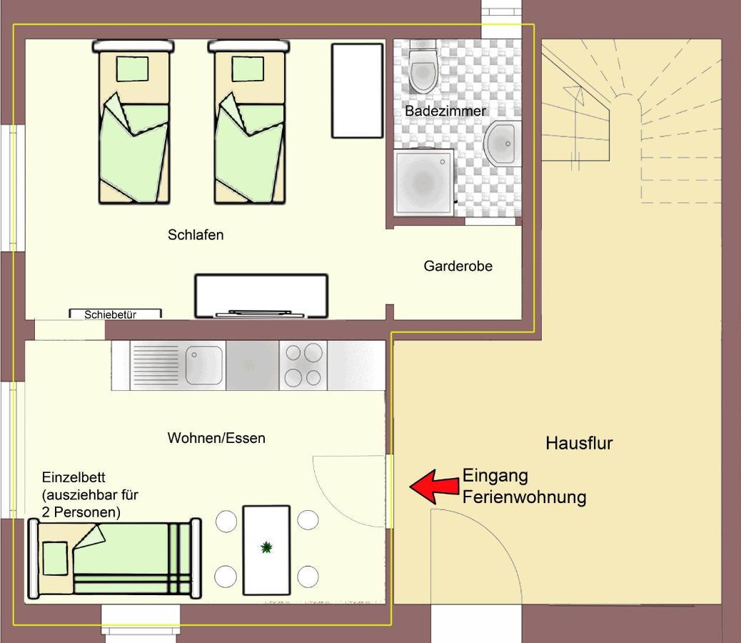 Ferienwohnung Marie - Wlan, Kueche, Im Ortskern, Einkaufslaeden In Der Naehe Malterdingen Esterno foto
